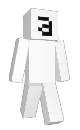 Hrwoo's Minecraft skin wearing the Migrator cape