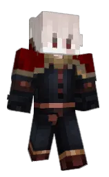 woodsmoke and shark Minecraft skin — Classic model — first worn by Mika_Starwinter