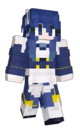 carmos's Minecraft skin wearing the 15th Anniversary cape