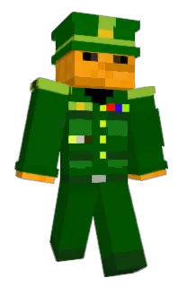 Front of Apiac's skin