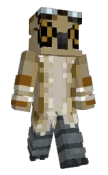 pale oyster and hillary Minecraft skin — Classic model
