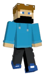 curious blue and korma Minecraft skin — Classic model