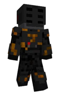 Front of AgentKnight's skin