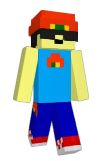 Front of Sainami's skin