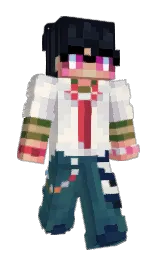Slim Minecraft skin