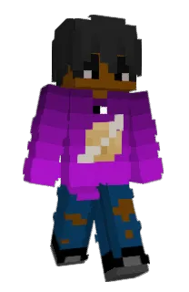 Front of 1mColored's skin