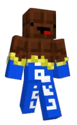 Griptz's Minecraft skin wearing the Home cape