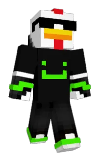 Front of Minecraft skin