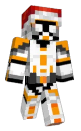 Mail4096's Minecraft skin wearing the Migrator cape