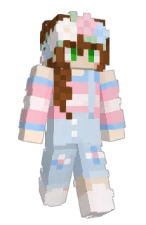 Front of AethVA's skin