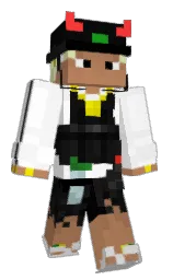 white and wild sand Minecraft skin — Classic model