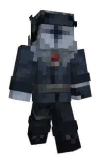 Front of zirbu's skin