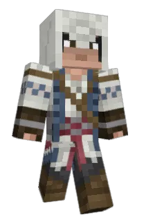 Front of Vallkade's skin