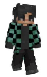 laznatee's Minecraft skin wearing the Migrator cape
