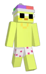 Szpital's Minecraft skin wearing the Migrator cape