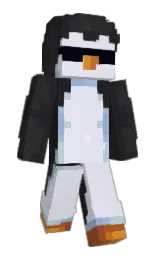 shark and white lilac Minecraft skin — Slim model — first worn by Envixx_123
