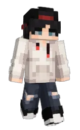 wafer and merino Minecraft skin — Slim model — first worn by Opt1m1stt