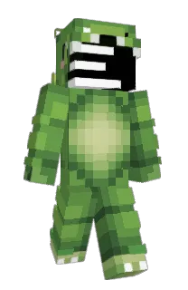 Front of Hiawer's skin
