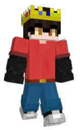 Qhole's Minecraft skin wearing the Cherry Blossom cape