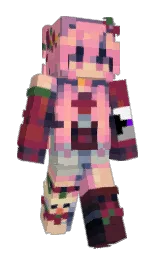 Slim Minecraft skin