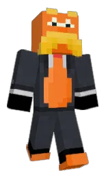 crusta and black Minecraft skin — Classic model — first worn by T00ppe