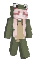 peacechen's Minecraft skin wearing the Migrator cape