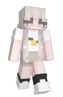 Front of Giovanka's skin