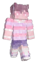 cozy_tictacs's Minecraft skin wearing the Aurora cape