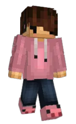 PigPet's Minecraft skin wearing the Migrator cape
