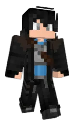 MasterKhalf's Minecraft skin wearing the Migrator cape
