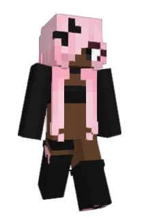Front of ribbonemoji's skin