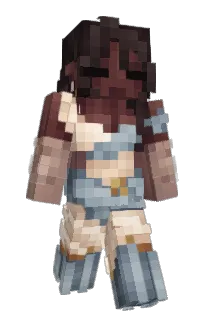 Front of Aibori's skin