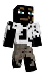 hungryblackchild's Minecraft skin wearing the Migrator cape