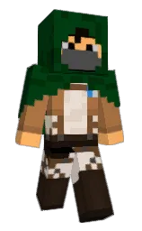therealbrownguy's Minecraft skin wearing the Migrator cape