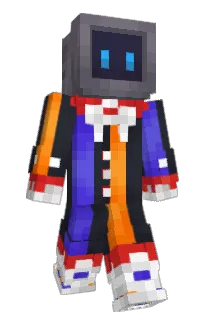 Front of Gerynchik's skin