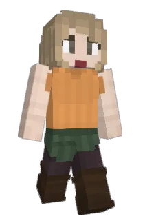 Front of Minecraft skin