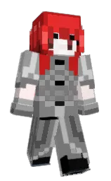 gray and thunderbird Minecraft skin — Slim model — first worn by cabll