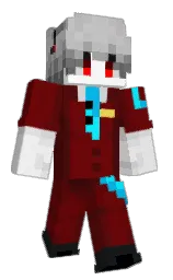 dark burgundy and gallery Minecraft skin — Classic model