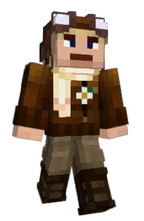 Front of Spoetnik's skin