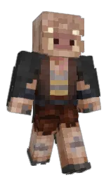 sandal and rodeo dust Minecraft skin — Classic model