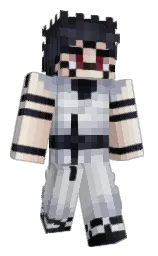 shark and spun pearl Minecraft skin — Classic model — first worn by RamaxLanux