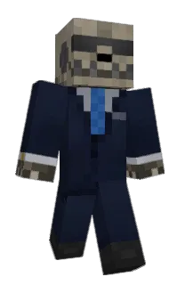 Front of holeinthehead's skin