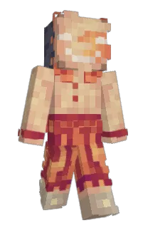 Front of Minecraft skin