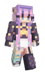 R0ckychan's Minecraft skin wearing the Builder cape