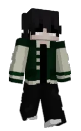 zovho's Minecraft skin wearing the Copper cape