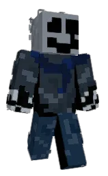 oslo gray and ebony clay Minecraft skin — Classic model
