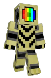 Front of Xanthropod's skin
