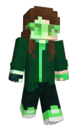 chlortal's Minecraft skin wearing the 15th Anniversary cape