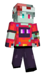 DatBoiDerp's Minecraft skin wearing the Zombie Horse cape