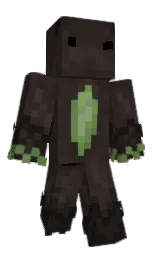 cocoa brown and black Minecraft skin — Classic model — first worn by _2121